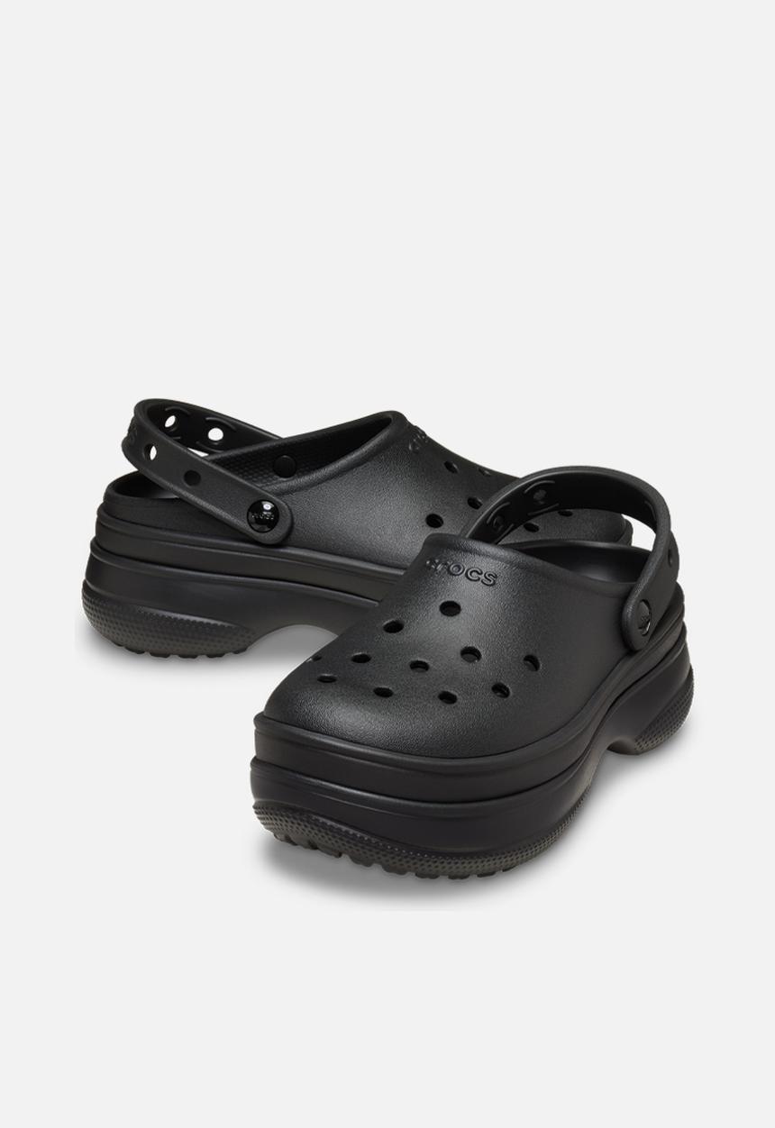 Crocs - Classic Stacked Clog - Black/Black