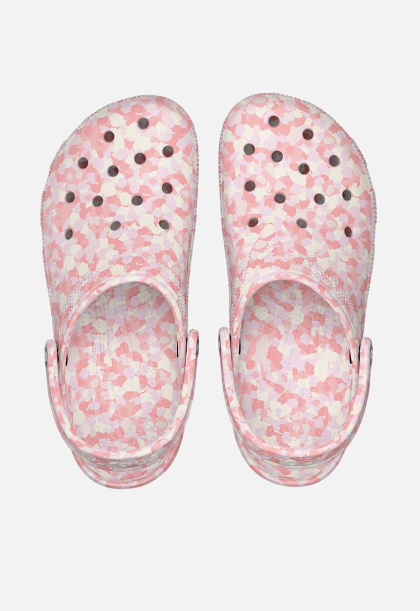 Crocs - Classic Confetti Clog - Pink Milk/Multi