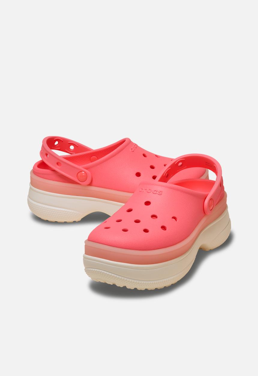 Crocs - Classic Frosted Stacked Clog - Guava