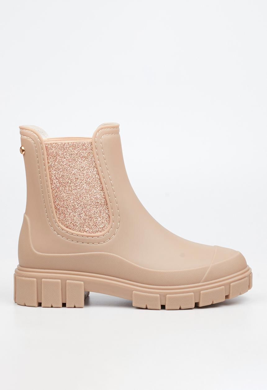 Viabeach - Dew 1 chelsea rain boot - taupe