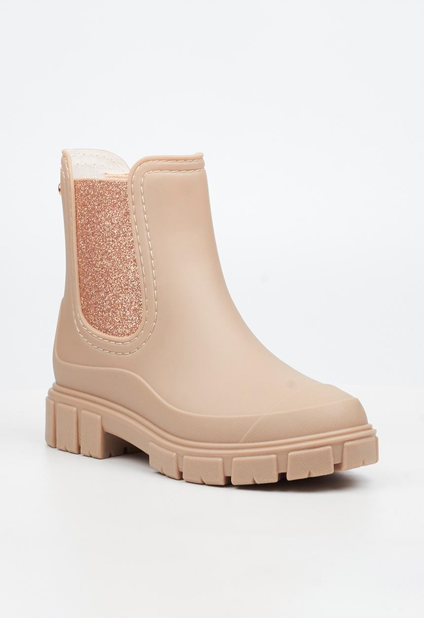 Viabeach - Dew 1 chelsea rain boot - taupe