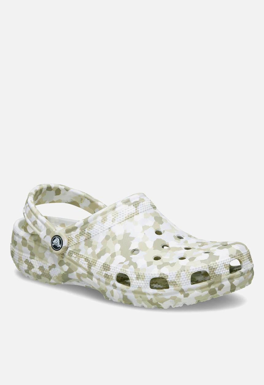 Crocs - Classic Confetti Clog - Summit White