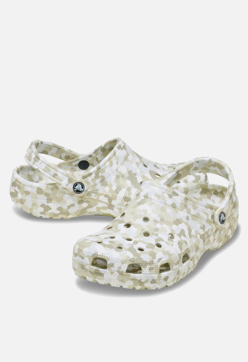 Crocs - Classic Confetti Clog - Summit White