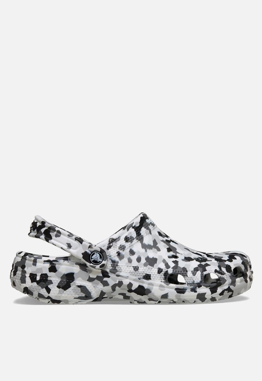 Crocs - Classic Confetti Clog - Black/White