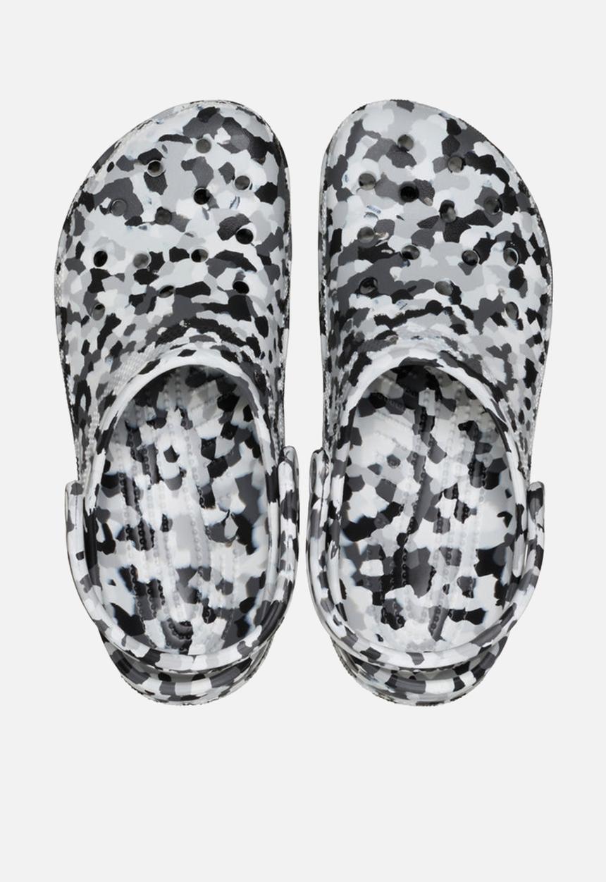 Crocs - Classic Confetti Clog - Black/White