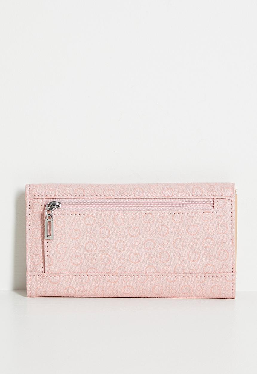 GUESS - Abbas Slg Slim Clutch - Rose