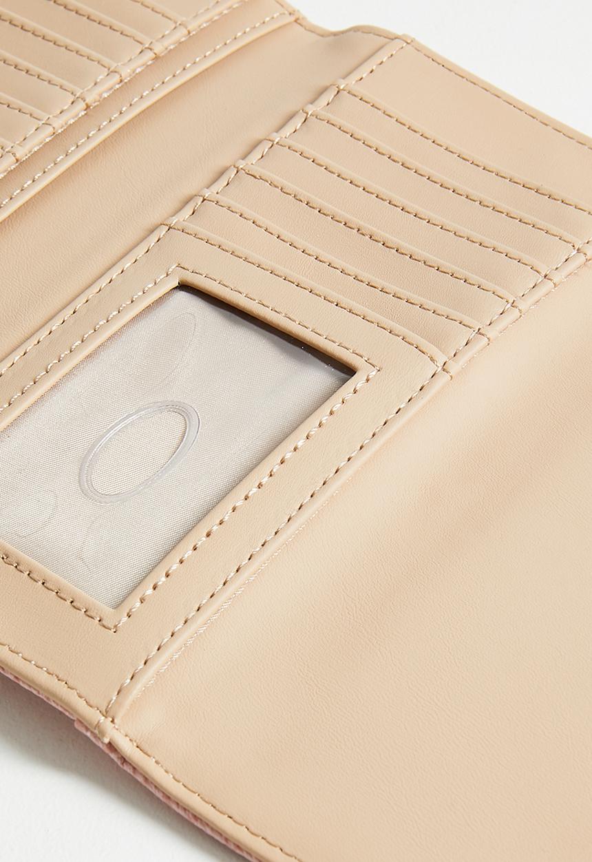 GUESS - Abbas Slg Slim Clutch - Rose