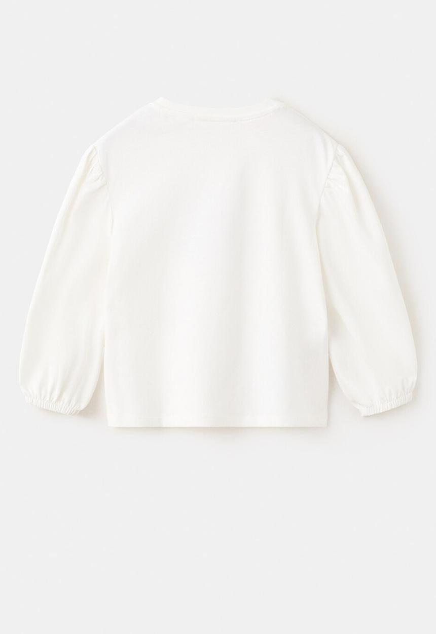 MANGO - Camiseta - Natural