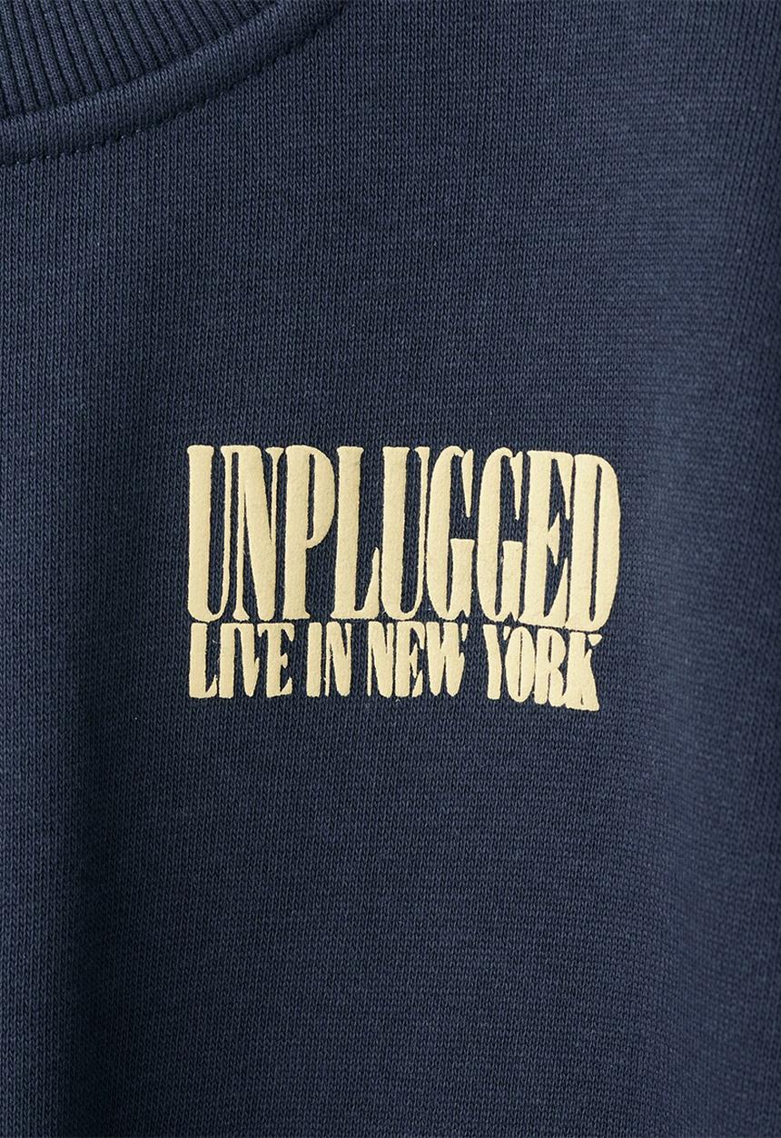 MANGO - Sudadera - Navy