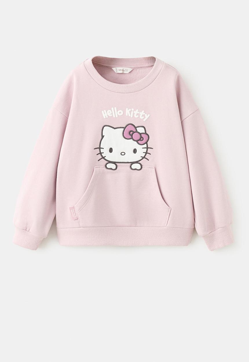 MANGO - SWEATSHIRT HKKITTY - medium pink