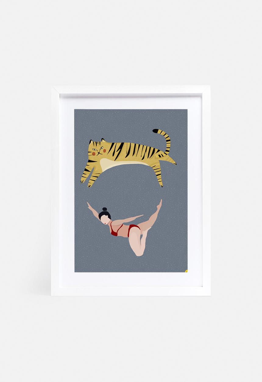 Amalia Restrepo - Tiger swim