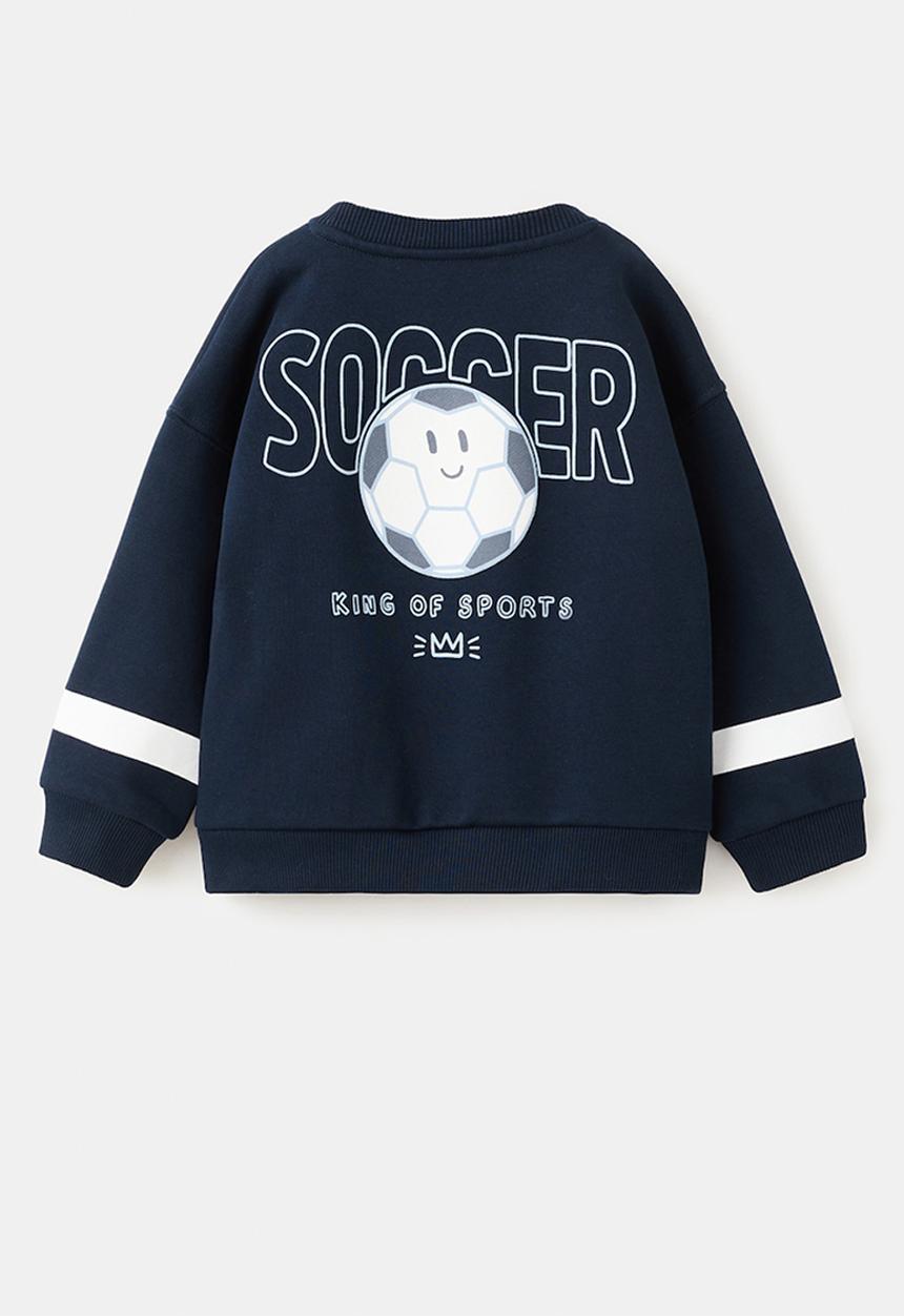 MANGO - Sweatshirt dsoccer - Navy