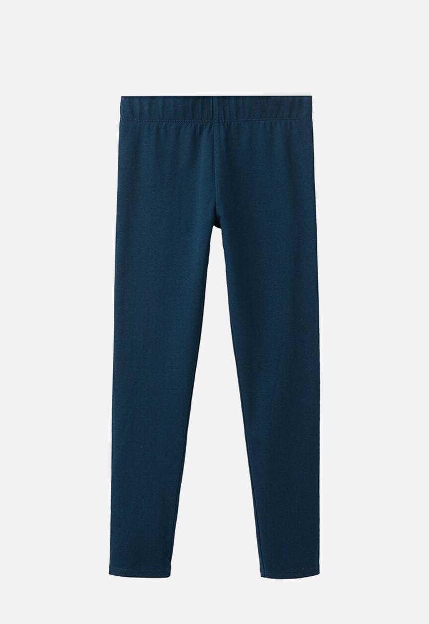 MANGO - Leggings - Navy