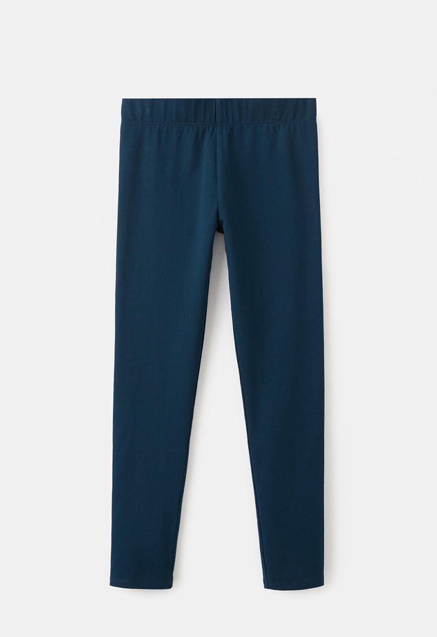 MANGO - Leggings - Navy