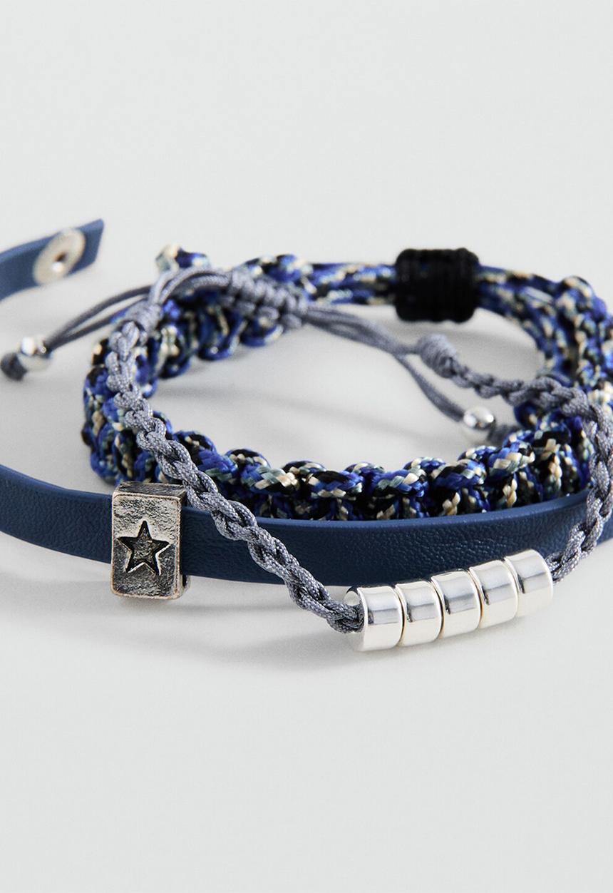 MANGO - Pulsera - Navy