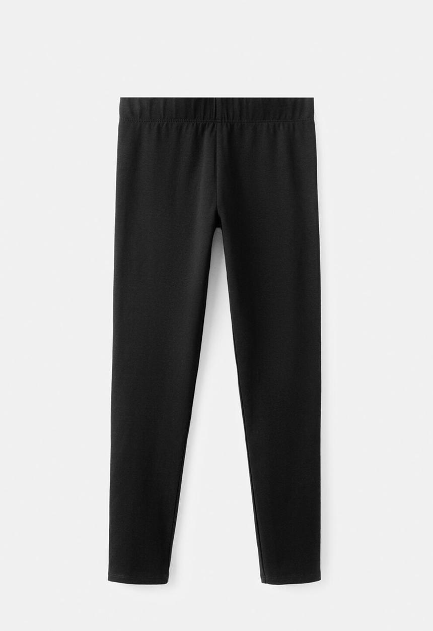 MANGO - Leggings - black