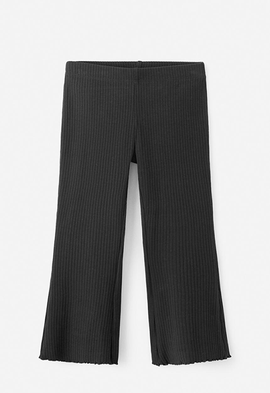 MANGO - Flared Leggings - black