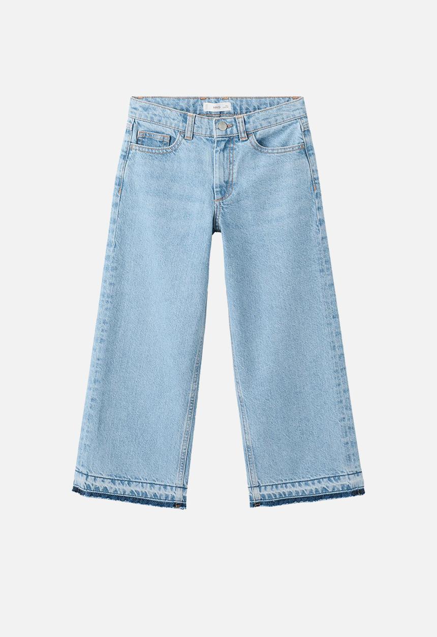 MANGO - Jeans CULOTTE1 - Open Blue