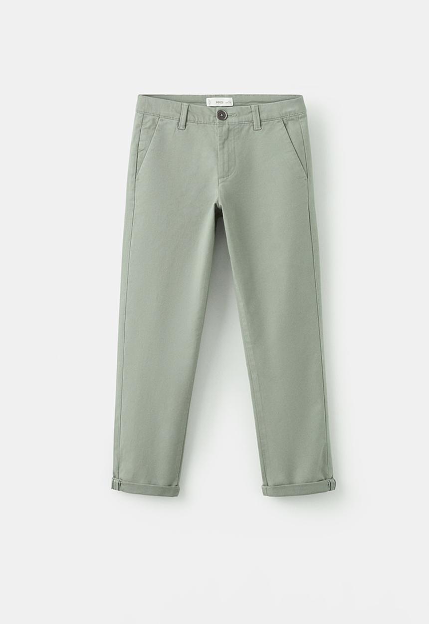 MANGO - Pantalon - Beige/Khaki