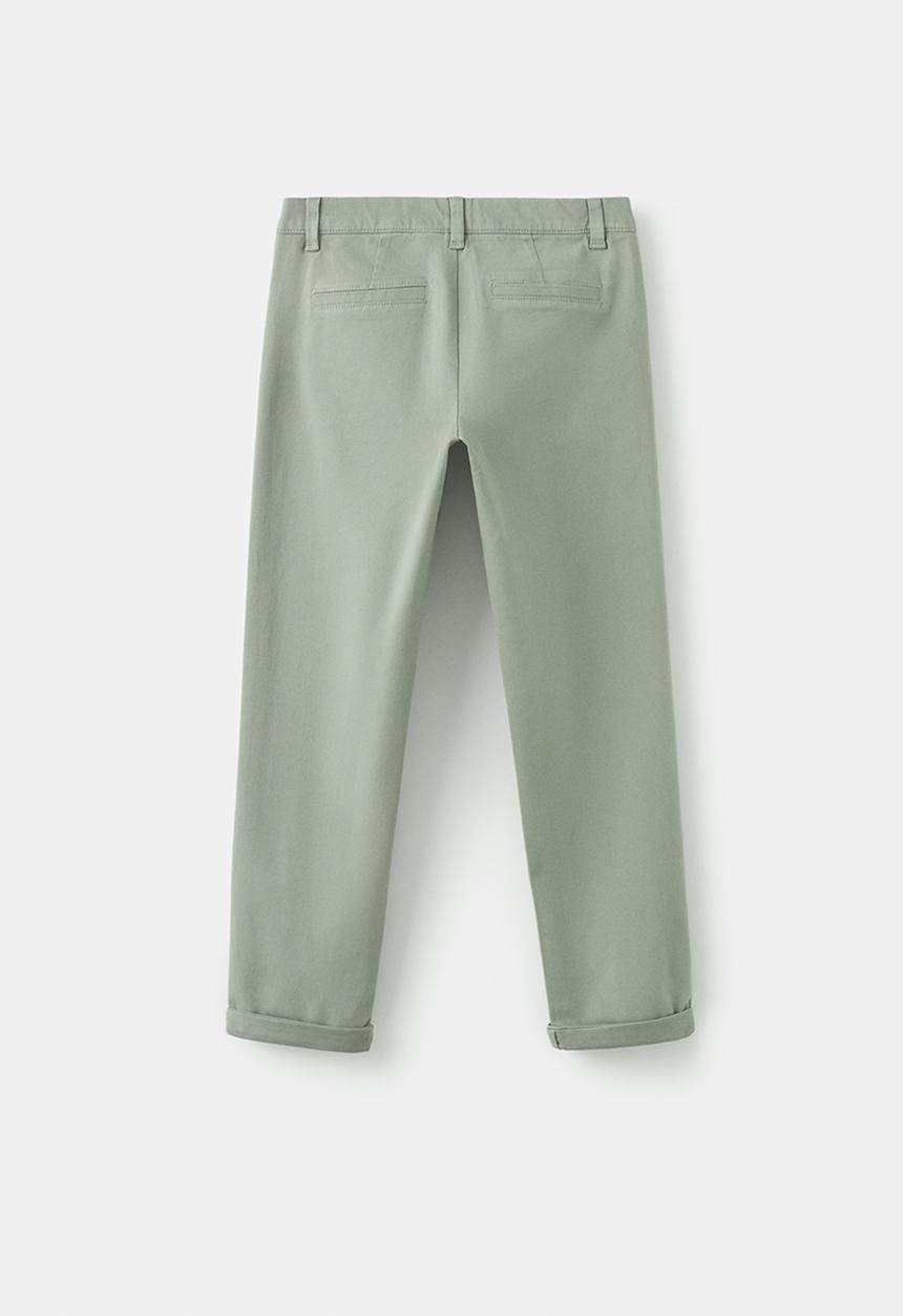 MANGO - Pantalon - Beige/Khaki