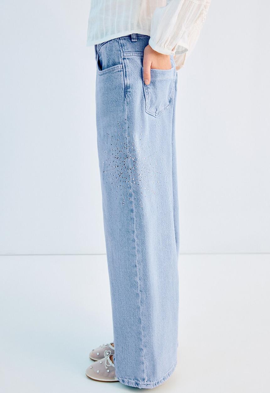 MANGO - Jeans ANABEL - Open Blue