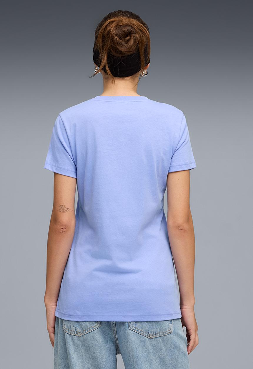 PUMA - Plus Ess No. 1 Logo Tee (S) Intense Lavender - Intense Lavender