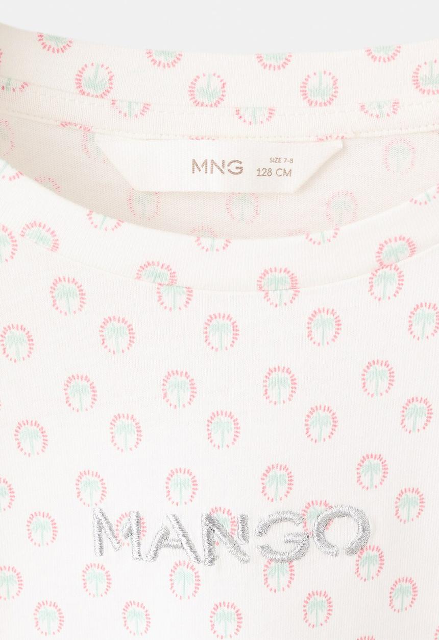 MANGO - Camiseta - Turquoise / Aqua