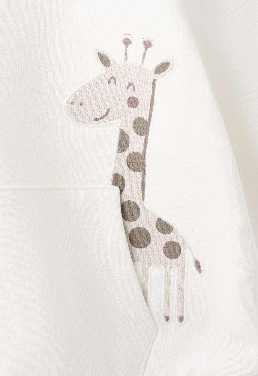MANGO - Sweatshirt GIRAFFE - Natural
