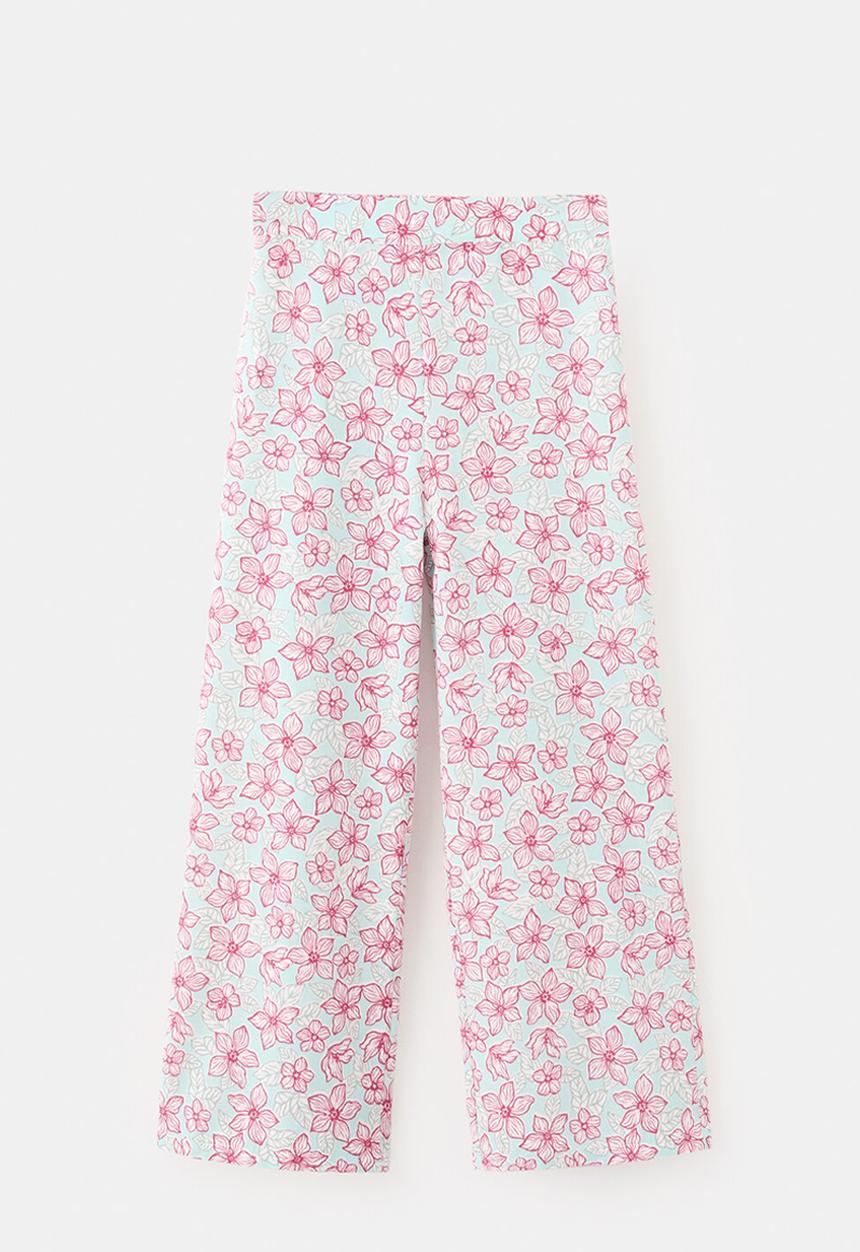 MANGO - Pantalon - Turquoise & Aqua