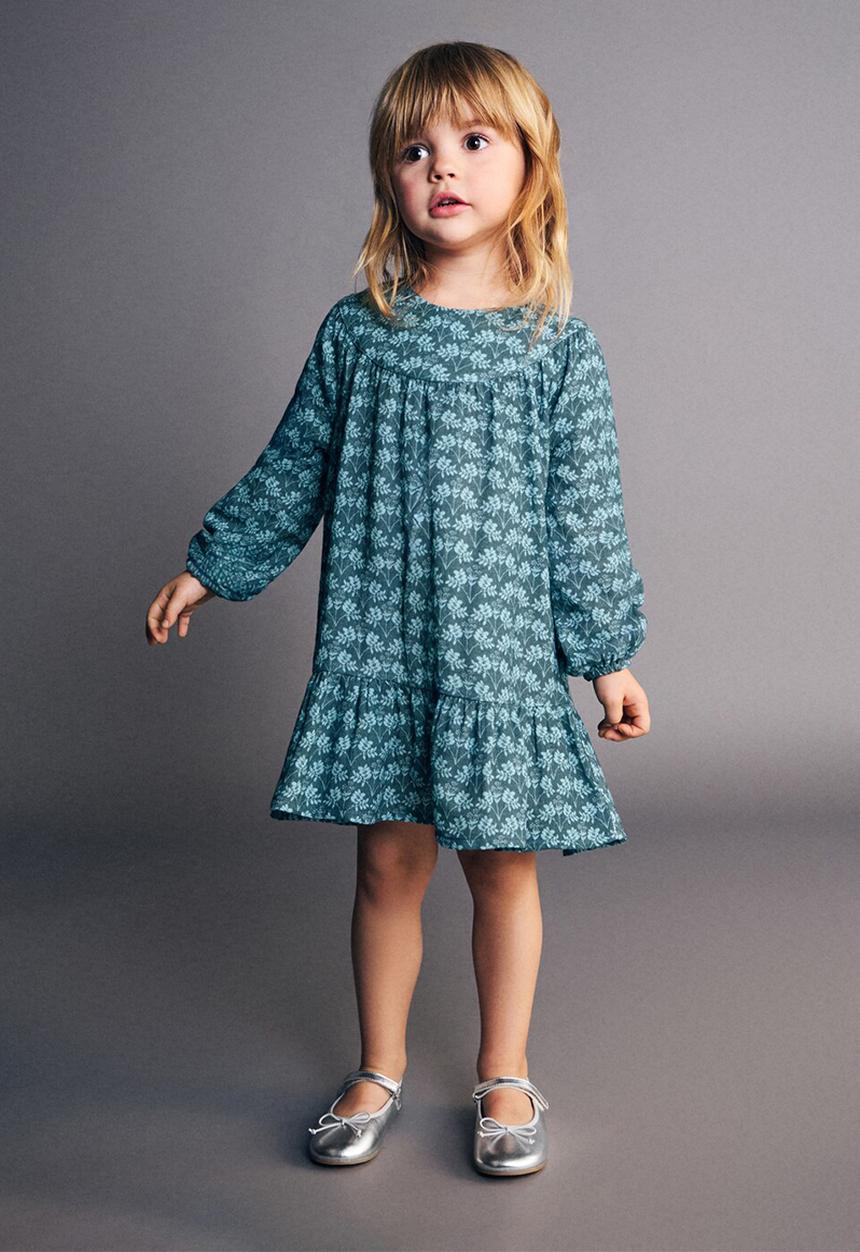 MANGO - Dress ramita - Bright Green