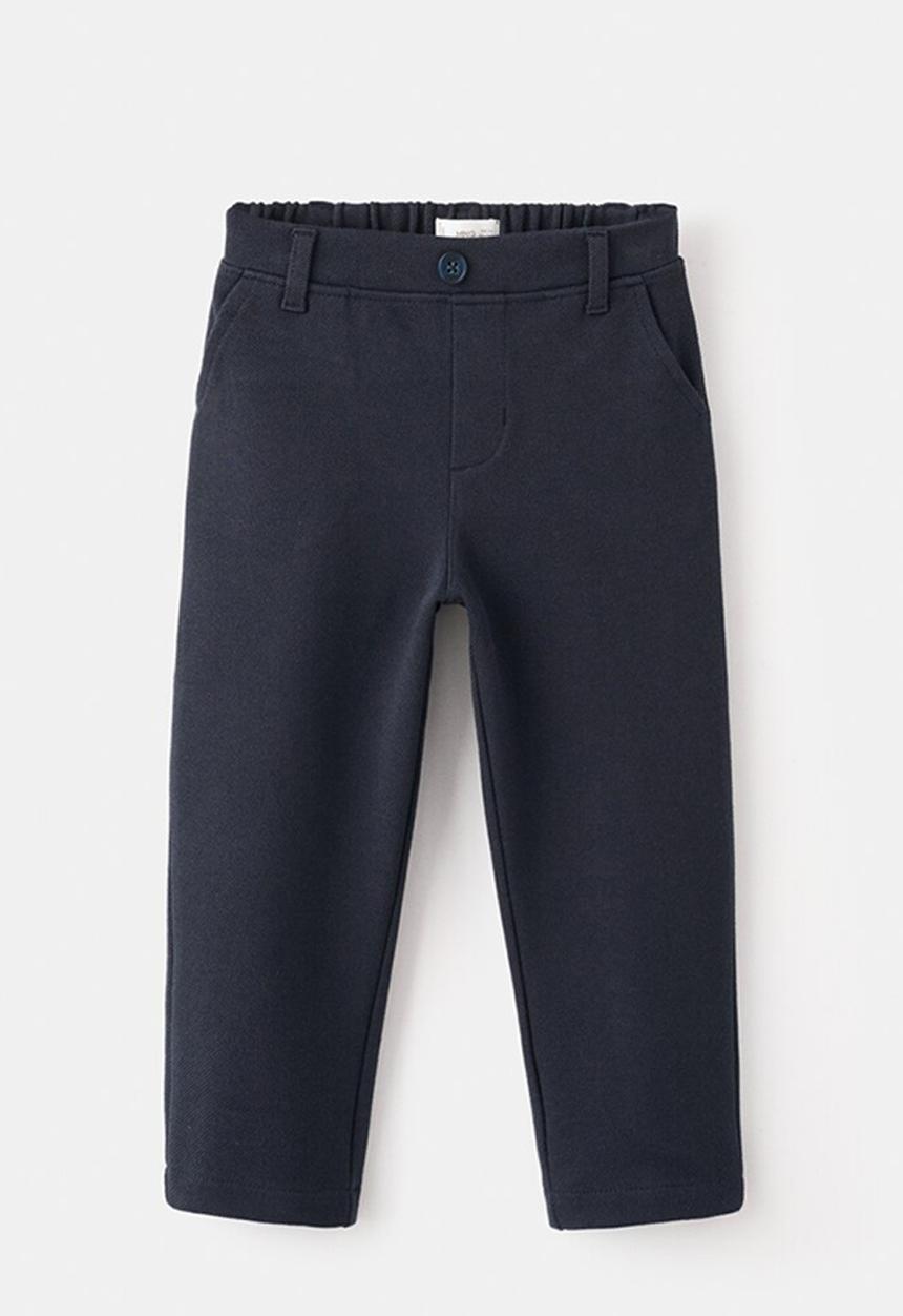 MANGO - Trousers sarriab - Navy