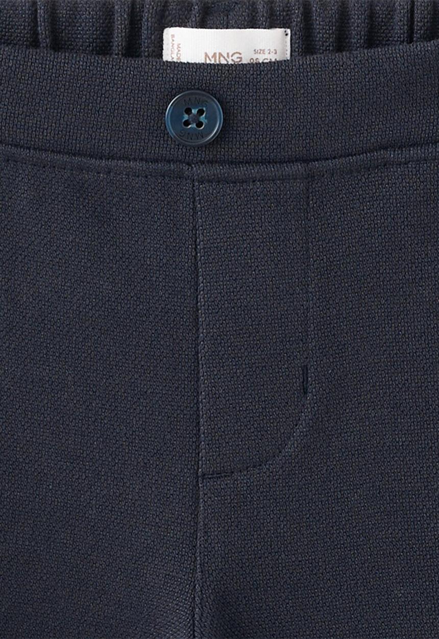 MANGO - Trousers sarriab - Navy