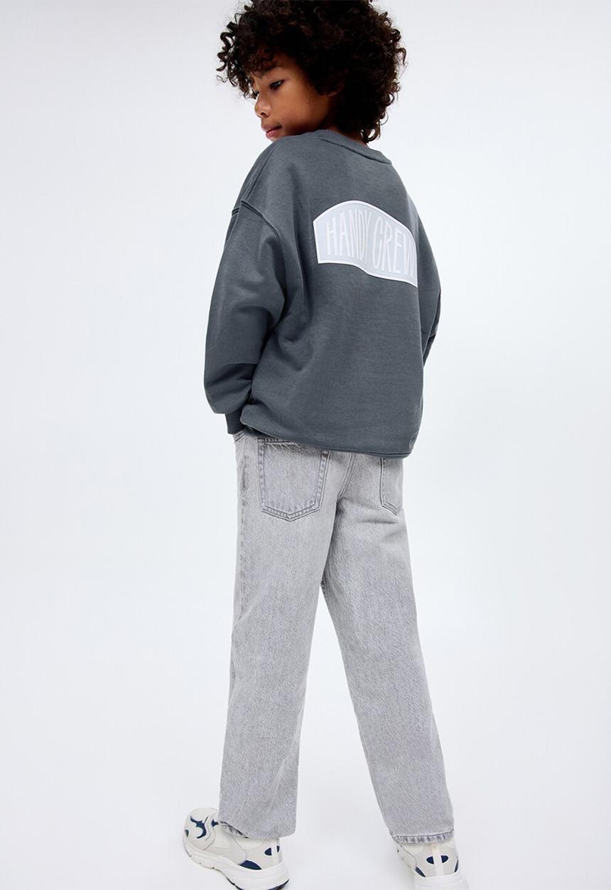 MANGO - Sweatshirt crew - dark grey