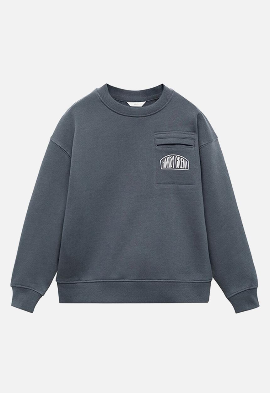 MANGO - Sweatshirt crew - dark grey