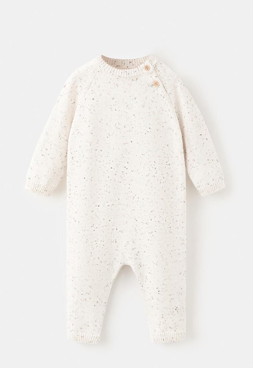 MANGO - Jumpsuit brook - Light Beige