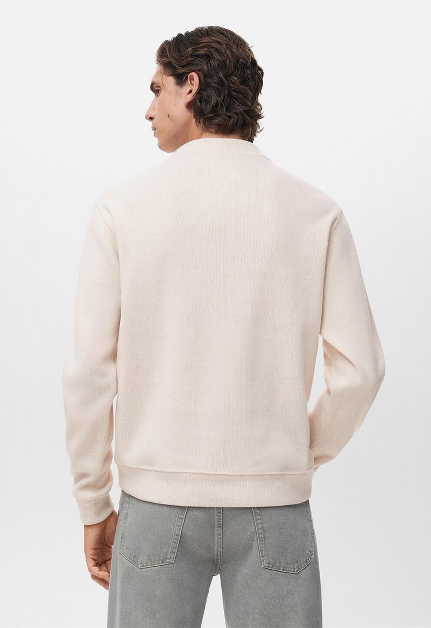 MANGO - Sweatshirt besalu - Light Beige