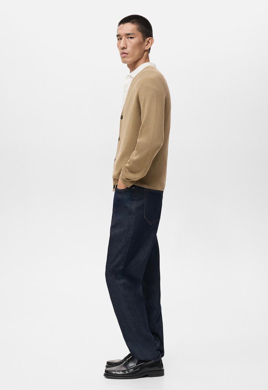 MANGO - Cardigan Hodei - Beige
