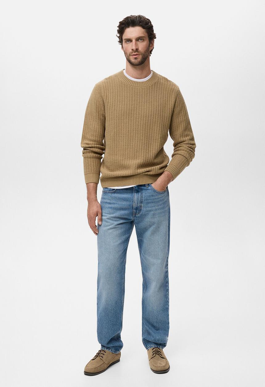 MANGO - Sweater Rioja - Beige