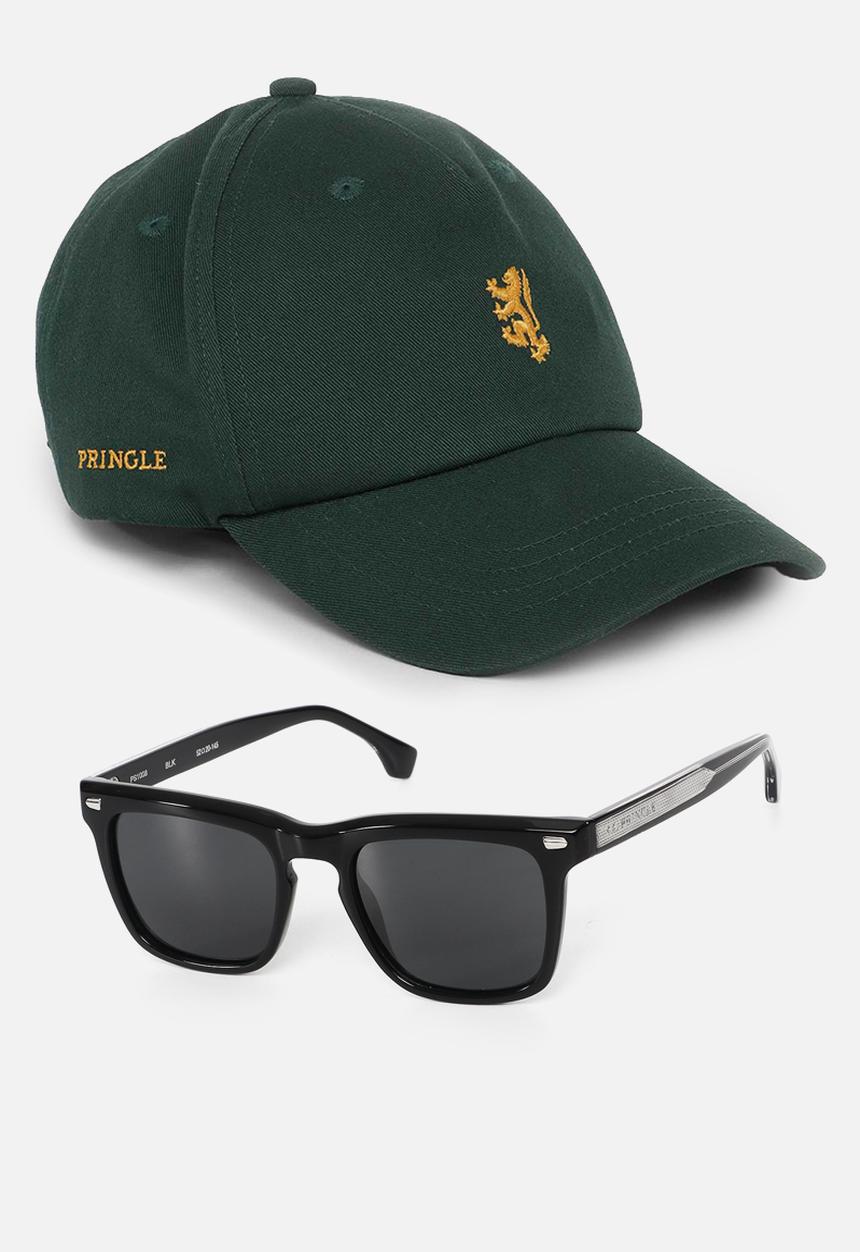 Pringle of Scotland - Pringle Polarized Sunglasses Gift Set 52mm - Shiny Black