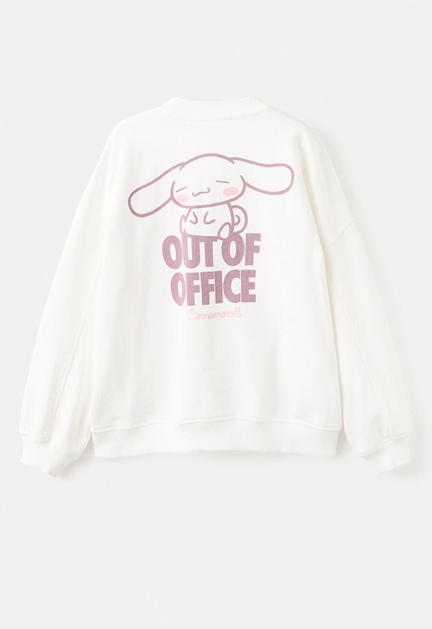 MANGO - Sudadera - Natural