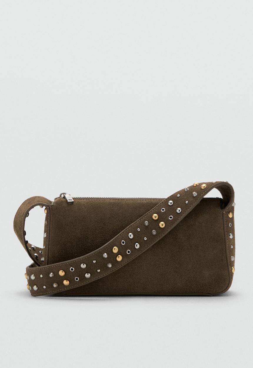 MANGO - Indira crossbody bag - khaki