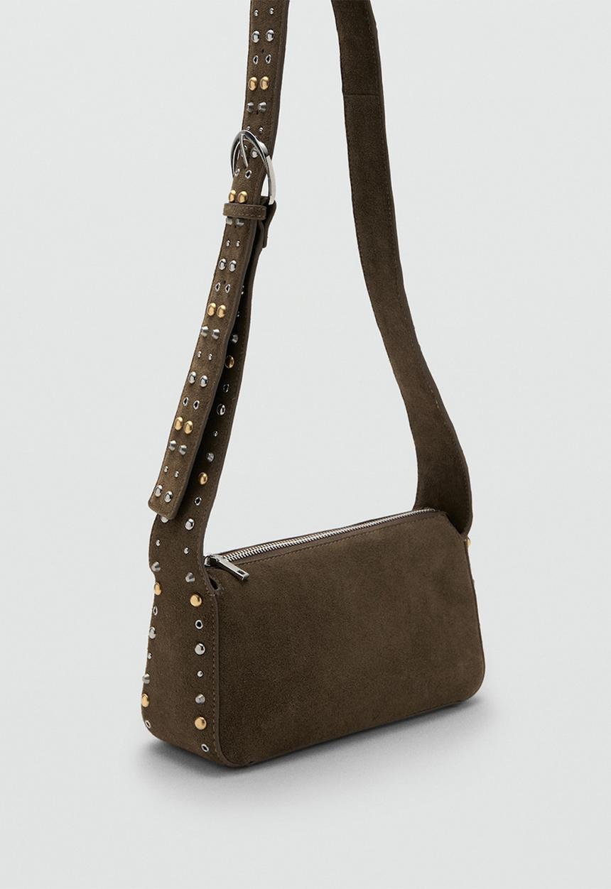MANGO - Indira crossbody bag - khaki