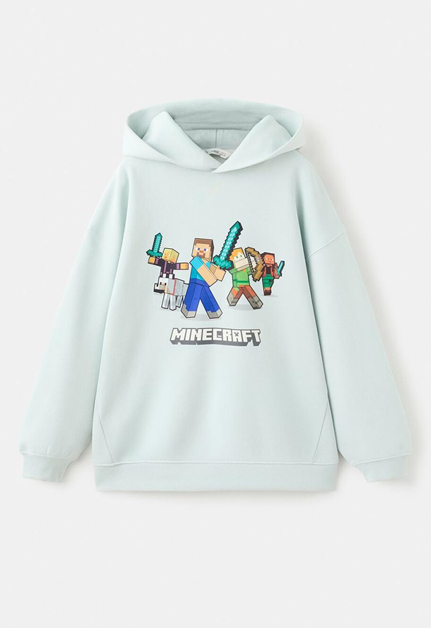MANGO - Sudadera - Turquoise / Aqua