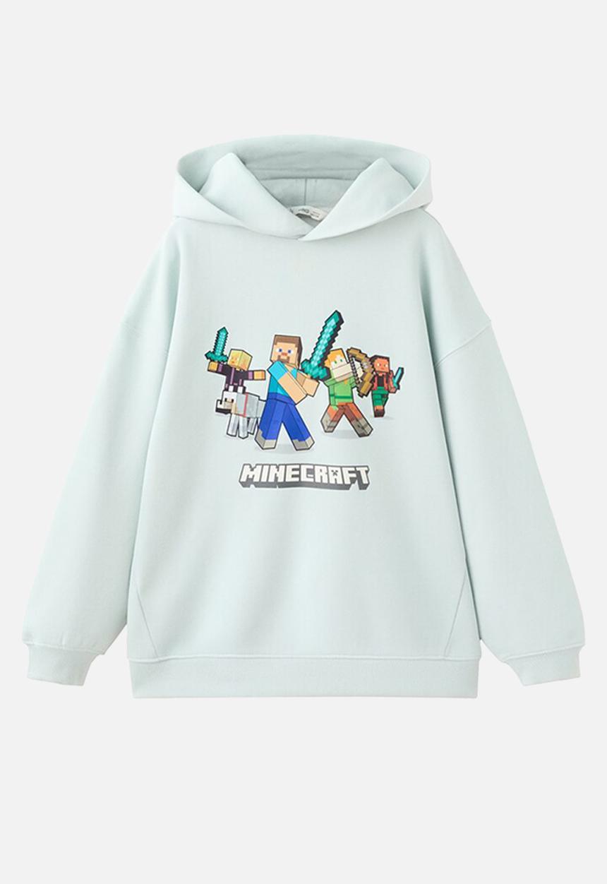 MANGO - Sudadera - Turquoise / Aqua