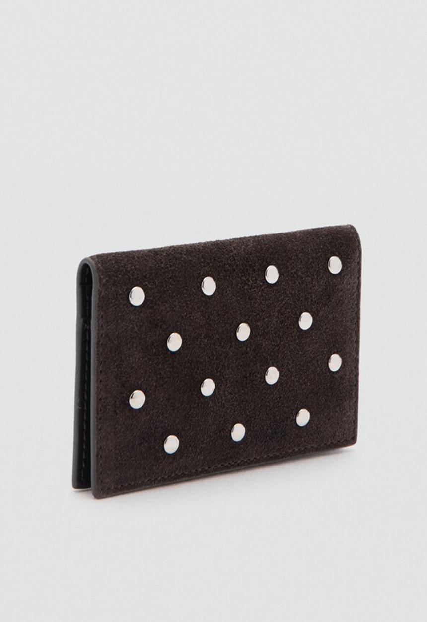 MANGO - Sandra card holder - dark brown