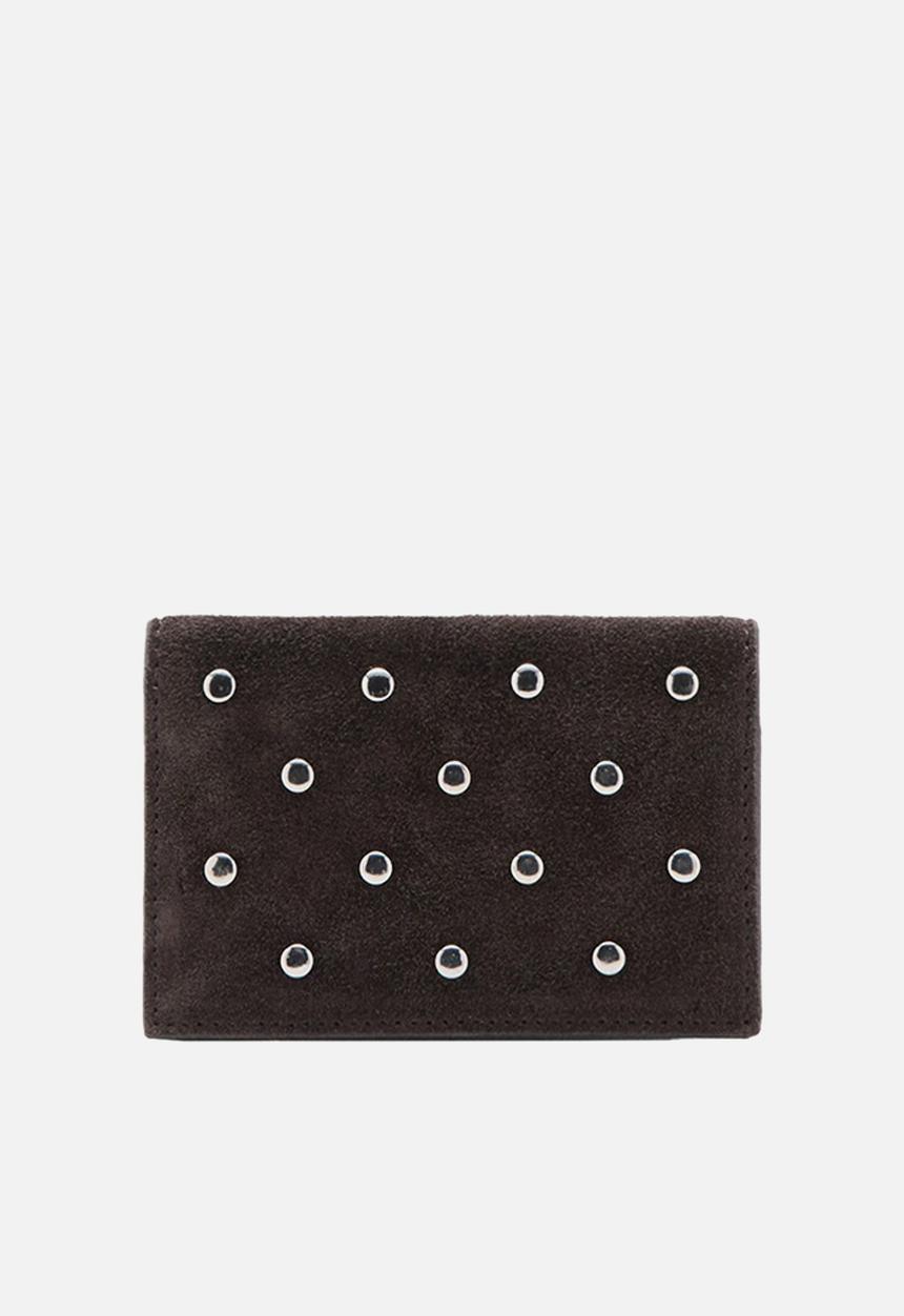 MANGO - Sandra card holder - dark brown