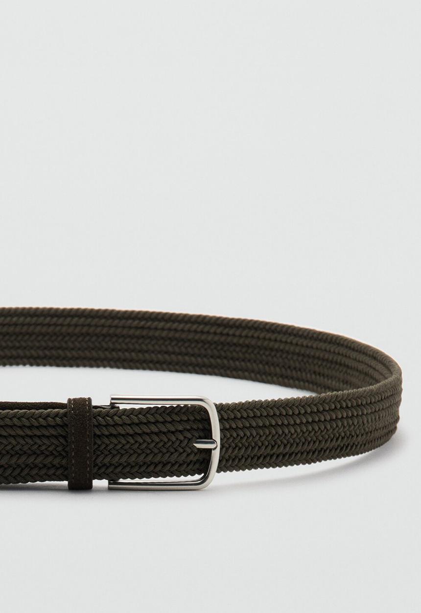 MANGO - Mango Belt Elastic - Khaki