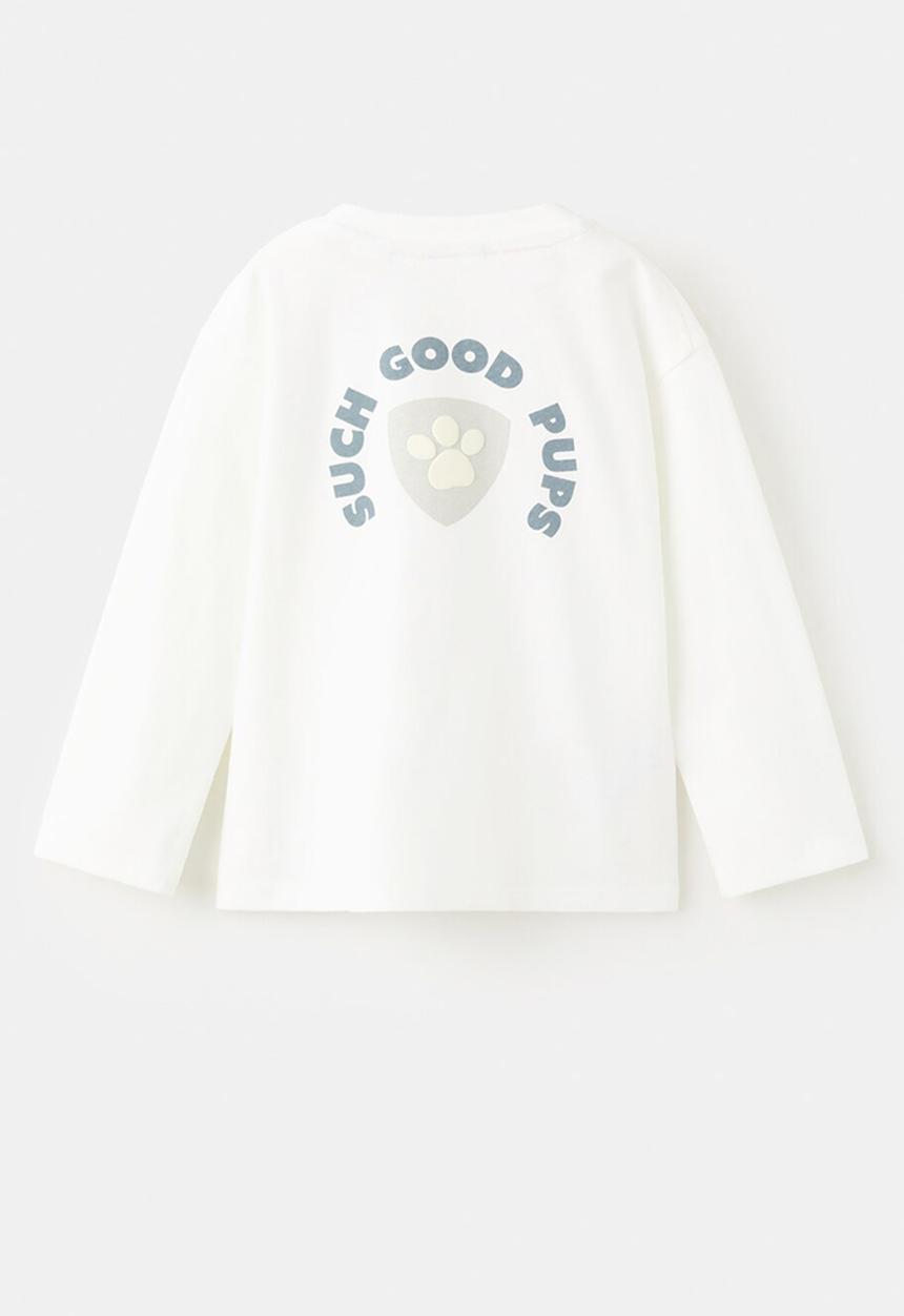 MANGO - T-Shirt PAWCHASE - Natural