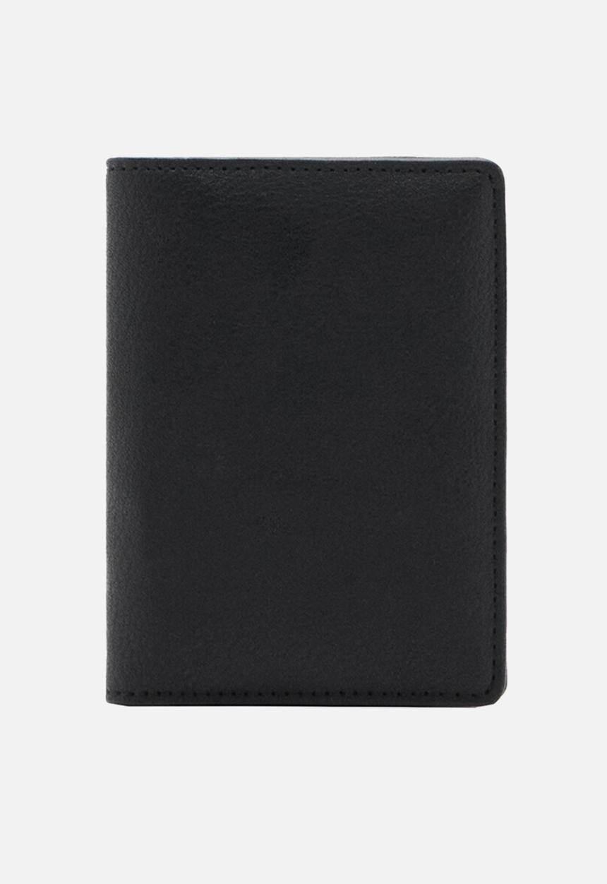 MANGO - Card Holder Duuble -Black - Black