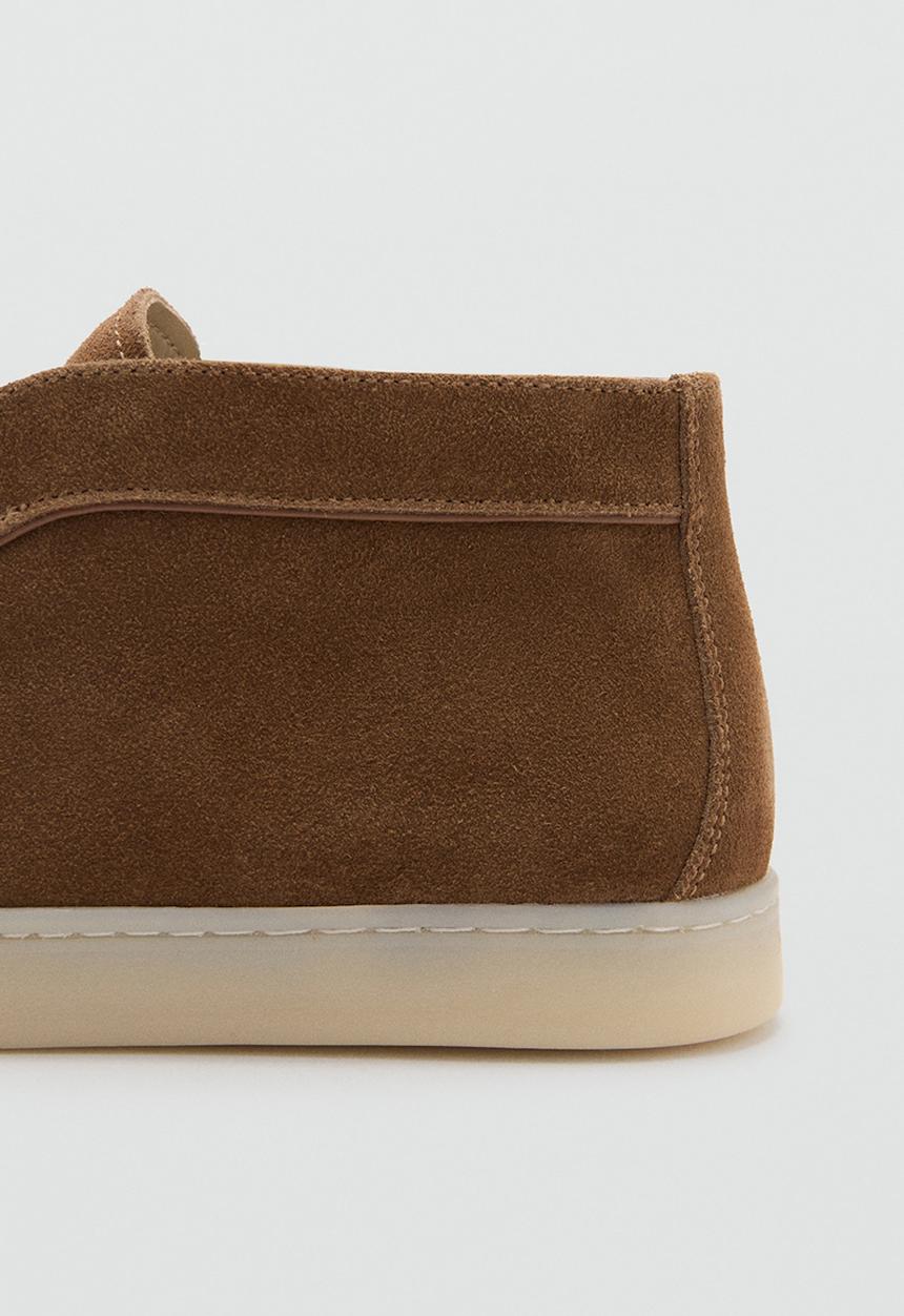 MANGO - Easyboot ankle boot - brown leather